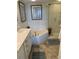 Bathroom featuring a soaking tub, shower, and modern vanity at 371 S Dunes Dr., Pawleys Island, SC 29585