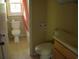Functional bathroom with a toilet and sink, clean neutral paint at 3909 Mallard Circle, Myrtle Beach, SC 29579