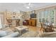 Inviting living room with a comfortable seating area and bar for entertaining guests at 405 Pipers Ln. # 405, Myrtle Beach, SC 29575