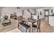 Spacious open-concept design with living, dining, and kitchen areas seamlessly connected for modern living at 4115 Bayhill St., Myrtle Beach, SC 29579