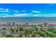 Beautiful aerial view of the city with buildings and the ocean in the background at 4309 Beverly Ct., North Myrtle Beach, SC 29582