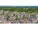 Expansive aerial view showcases the condo complex, pool, parking, and overall community layout and features at 4687 Wild Iris Dr. # 303, Myrtle Beach, SC 29577