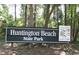 Huntington Beach State Park sign at 5074 Cowart Ct., Murrells Inlet, SC 29576