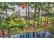 Beautiful lake view backyard with a patio to provide the perfect outdoor living space at 6434 Longwood Dr., Murrells Inlet, SC 29576