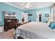 Spacious main bedroom features an en-suite bathroom and large closet at 6434 Longwood Dr., Murrells Inlet, SC 29576