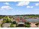 Aerial view of the restaurant with a beautiful view of the waterway and marina at 8121 Amalfi Pl. # 4-1006, Myrtle Beach, SC 29572