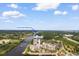 Aerial view showcases the waterway and location of the residence at 8121 Amalfi Place at 8121 Amalfi Pl. # 4-1006, Myrtle Beach, SC 29572