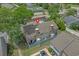 Aerial view of the townhome with a backyard and well-maintained lawn at 830 44Th Ave. N # T3, Myrtle Beach, SC 29577