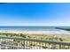 Expansive ocean view from the condo balcony at 8500 Margate Circle # 505, Myrtle Beach, SC 29572