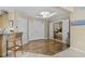 Spacious foyer with marble floors leads to the kitchen and bedrooms at 8500 Margate Circle # 505, Myrtle Beach, SC 29572