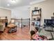 Upstairs office area with hardwood flooring and natural light at 904 Moultrie Circle, Myrtle Beach, SC 29588