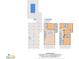 Detailed floorplan of a home, including patio, living areas, bedrooms, and deck at 135B Sunset Dr., Murrells Inlet, SC 29576