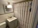Bathroom featuring a modern vanity and shower at 1600 Ocean Blvd. S # 204, Myrtle Beach, SC 29577