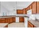 Spacious kitchen with ample counter space, open shelving, and modern appliances at 1636 Stuart Square Circle, Myrtle Beach, SC 29577
