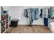 Walk-in closet with ample storage and organized clothing racks and shelving at 1662 Westminster Dr., Myrtle Beach, SC 29577
