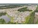 Wide aerial perspective of the community showcasing its layout, landscaping, and peaceful surroundings at 1807 Berkley Village Loop, Myrtle Beach, SC 29579