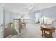 Bright loft area with neutral walls and views to another bedroom at 2150 Longwood Lakes Dr. # 2150, Myrtle Beach, SC 29579