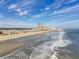 Scenic view of the ocean waves crashing on the beach near this beautiful community at 223 Maison Dr. # C-13, Myrtle Beach, SC 29572