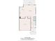 This floor plan features the kitchen, living room, a bathroom, foyer, garage, and porch at 309 Foxpath Loop, Myrtle Beach, SC 29588