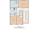 Upstairs floor plan featuring bedrooms, bathrooms, laundry room, and primary bedroom at 309 Foxpath Loop, Myrtle Beach, SC 29588