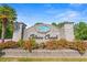 Community entrance sign for Silver Creek with brick columns and flower beds at 309 Foxpath Loop, Myrtle Beach, SC 29588