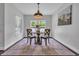 Cozy breakfast nook with large windows that provide ample natural light, creating a warm and inviting atmosphere at 321 Sanctuary Ct., Myrtle Beach, SC 29588