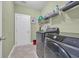 Laundry room featuring updated washer and dryer units at 321 Sanctuary Ct., Myrtle Beach, SC 29588