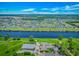 Overhead perspective of community with waterway and clubhouse at 4018 Fairway Lakes Dr. # 4018, Myrtle Beach, SC 29577
