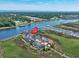 Waterfront property with a private dock and mooring providing direct access to the waterway at 4534 Landing Rd., Little River, SC 29566
