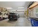 Interior view of garage with car, shelving, and storage at 499 Trestle Way, Conway, SC 29526