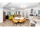 Open-concept living and dining area with hardwood floors and modern decor at 514 Blockade Dr., Pawleys Island, SC 29585