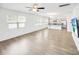 Open floor plan with kitchen, dining and living area featuring lots of natural light at 547 Pacific Commons Dr., Surfside Beach, SC 29575