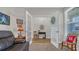 Office area showing a desk with decor, natural lighting, and a peaceful aesthetic at 598 Cascade Loop, Little River, SC 29566