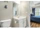 Bathroom boasts a single sink vanity and decor at 6015 Catalina Dr. # 634, North Myrtle Beach, SC 29582
