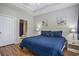 The main bedroom includes stylish decor and private ensuite bathroom at 6015 Catalina Dr. # 634, North Myrtle Beach, SC 29582