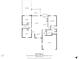 Detailed 2D floor plan showing layout, room dimensions and square footage of the property at 605 Fieldwoods Dr., Conway, SC 29526