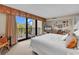 Serene bedroom offers balcony access, inviting decor, and plenty of natural light and scenic views at 741 Retreat Beach Circle # B-1-A, Pawleys Island, SC 29585