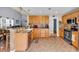 Spacious kitchen with bar seating; stainless steel appliances and granite countertops at 824 Dunoway Ct., Myrtle Beach, SC 29579