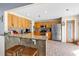 Well-equipped kitchen featuring stainless steel appliances, granite countertops, and breakfast bar at 824 Dunoway Ct., Myrtle Beach, SC 29579