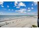 Serene beach stretches out with beach goers along the shore at 9400 Shore Dr. # 617, Myrtle Beach, SC 29572