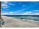 Beautiful beach view with clear blue water and sky along the coast at 9400 Shore Dr. # 617, Myrtle Beach, SC 29572