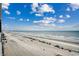 Beautiful view of the beach with plenty of space to stretch out and relax at 9400 Shore Dr. # 617, Myrtle Beach, SC 29572
