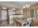Well-lit kitchen with updated appliances and dining area at 9400 Shore Dr. # 617, Myrtle Beach, SC 29572