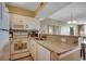 Bright kitchen with modern appliances, backsplash and stone countertops at 9400 Shore Dr. # 617, Myrtle Beach, SC 29572