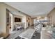 Comfortable living room with direct view to the kitchen and bedroom at 9400 Shore Dr. # 617, Myrtle Beach, SC 29572