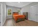 Comfortable bedroom with natural light and stylish furnishings at 945 Waterbridge Blvd., Myrtle Beach, SC 29579
