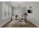 Stylish home office with neutral colors and ample natural light at 945 Waterbridge Blvd., Myrtle Beach, SC 29579