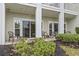 Private patio area with seating, perfect for relaxing outdoors at 1009 World Tour Blvd. # 105, Myrtle Beach, SC 29579