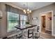 Cozy eat-in kitchen/dining area with views to the back yard at 101 Karlie Ln., Aynor, SC 29511