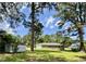Backyard view of home with storage shed at 109 S Maple Ave., Andrews, SC 29510